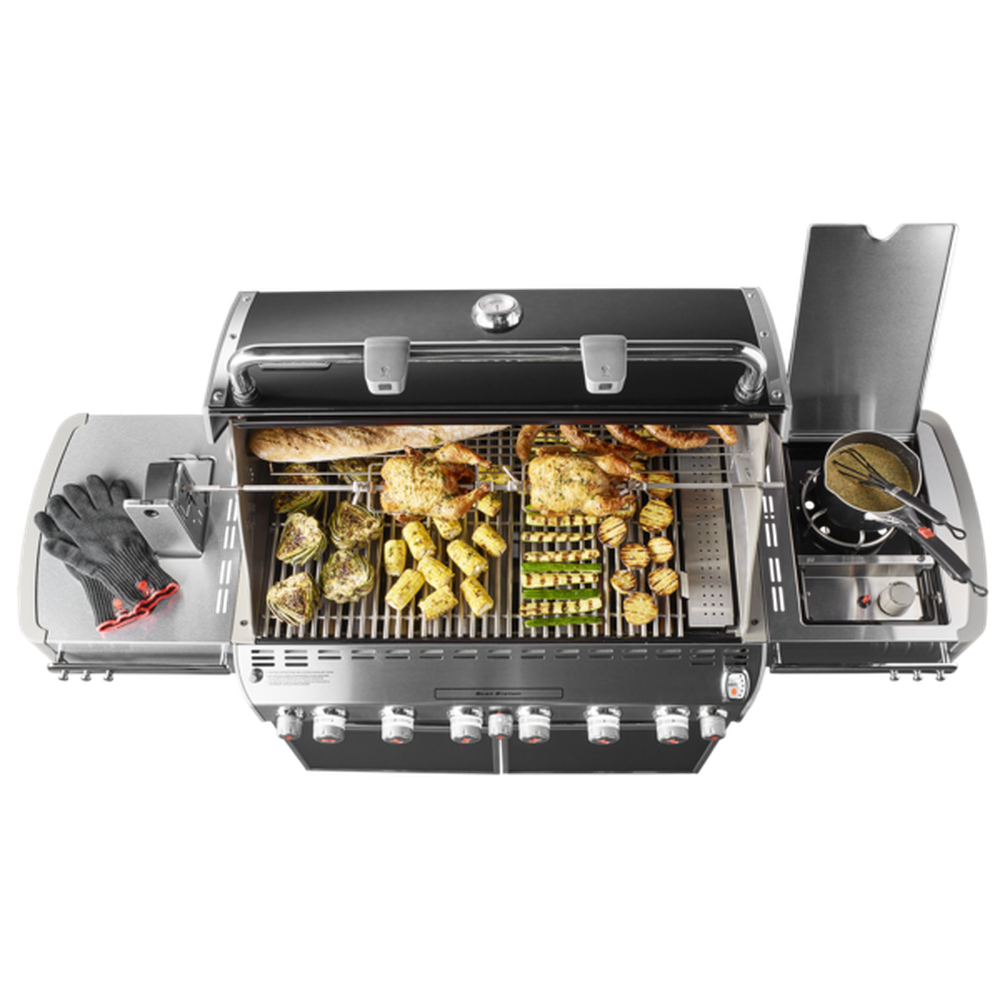 Summit E-670 6-Burner 100,000 BTU Propane Gas Grill in Black Weber Chilliwack BBQ Supply