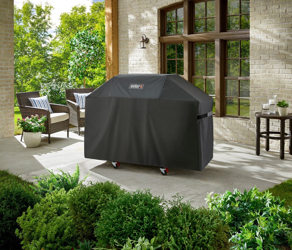 Weber Premium Grill Cover – GENESIS 300 Series Weber Chilliwack BBQ Supply