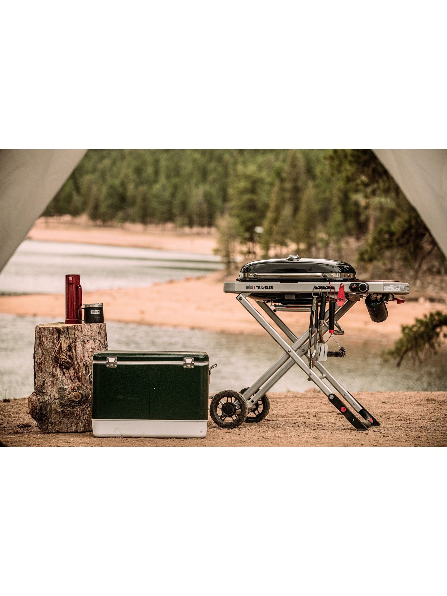 Weber Traveler Portable Gas Grill Weber Chilliwack BBQ Supply