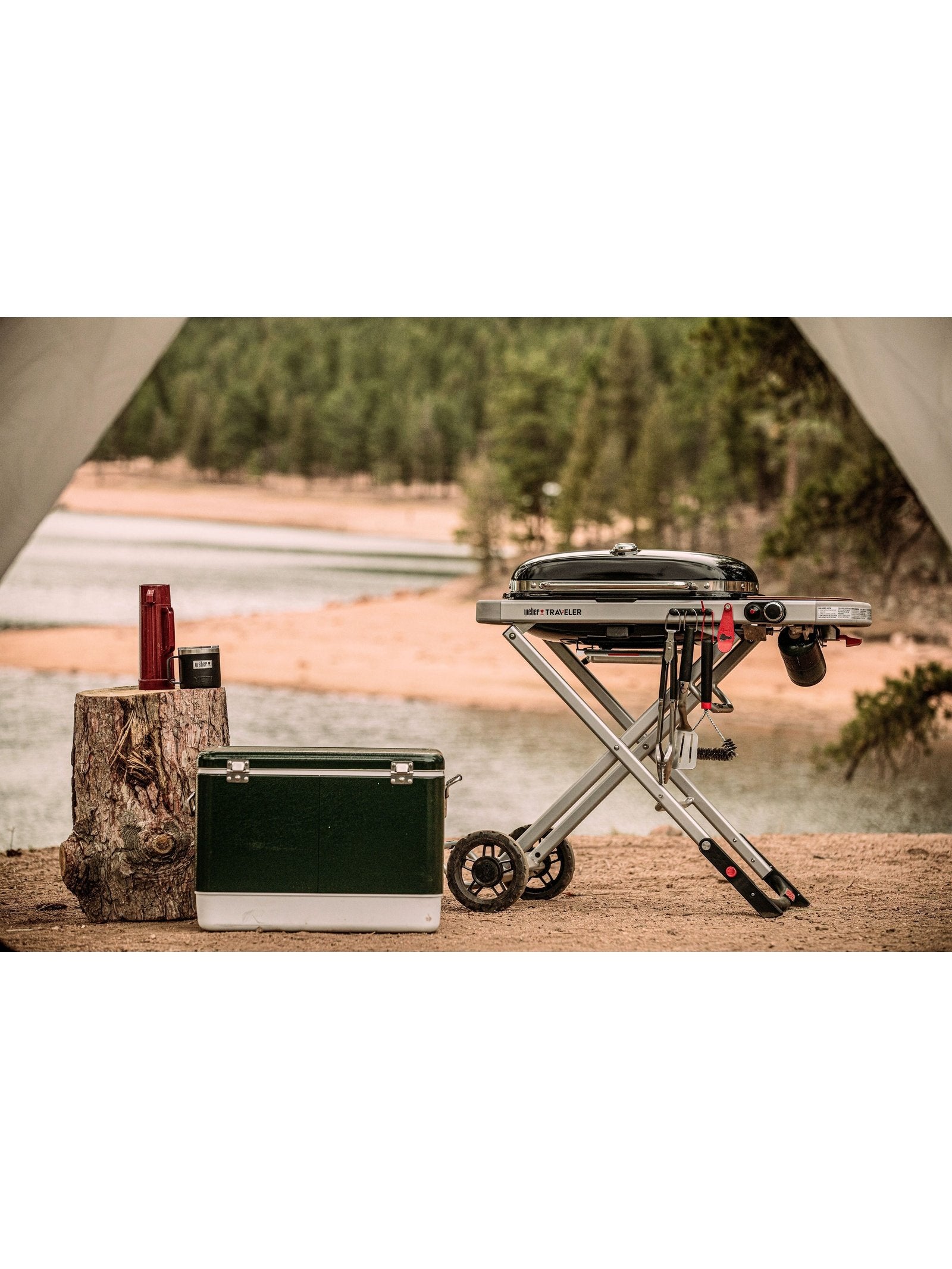 Weber Traveler Portable Gas Grill Weber Chilliwack BBQ Supply