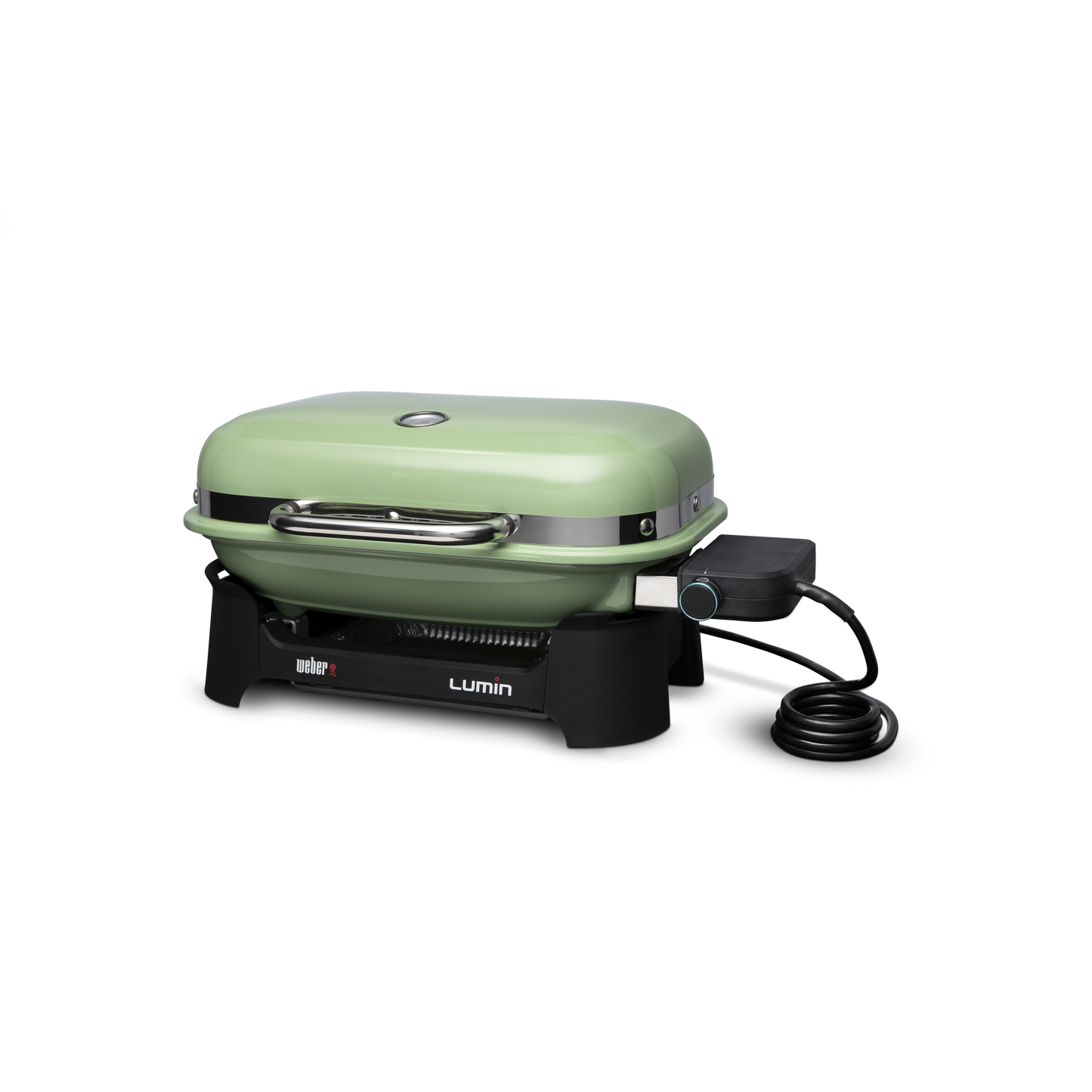 Weber Lumin Compact Electric Grill - Seafoam Green Weber Chilliwack BBQ Supply
