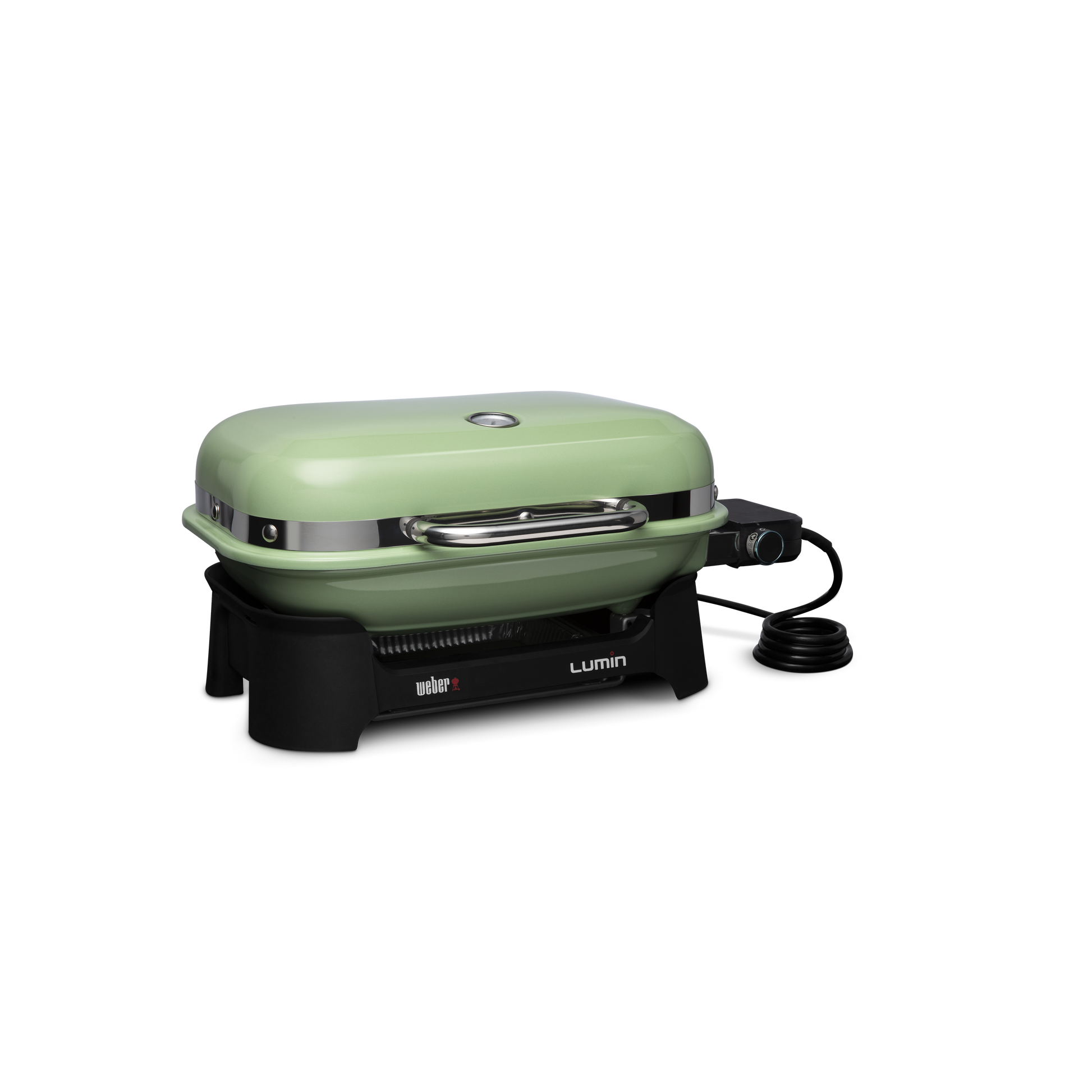 Weber Lumin Compact Electric Grill - Seafoam Green Weber Chilliwack BBQ Supply