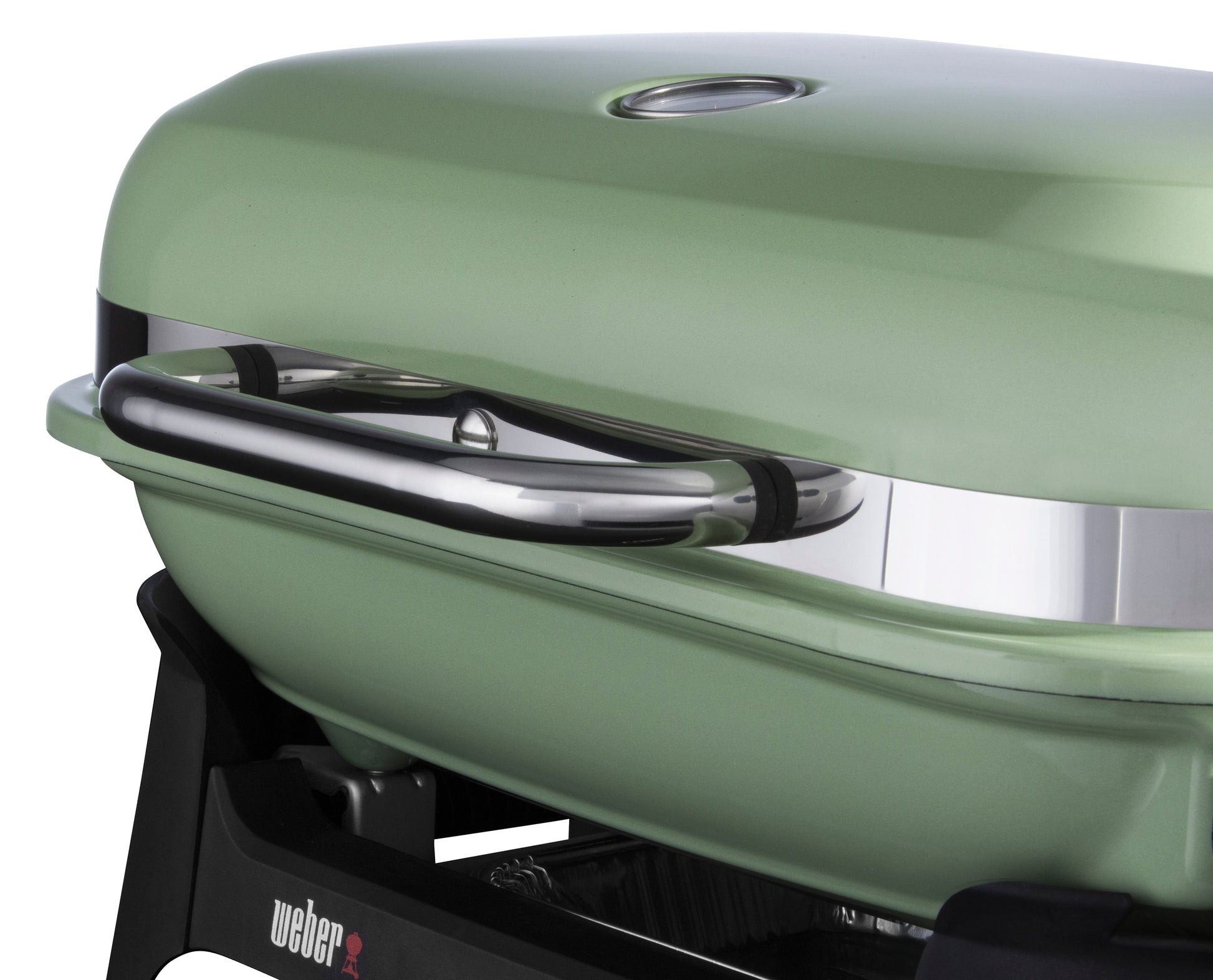 Weber Lumin Compact Electric Grill - Seafoam Green Weber Chilliwack BBQ Supply