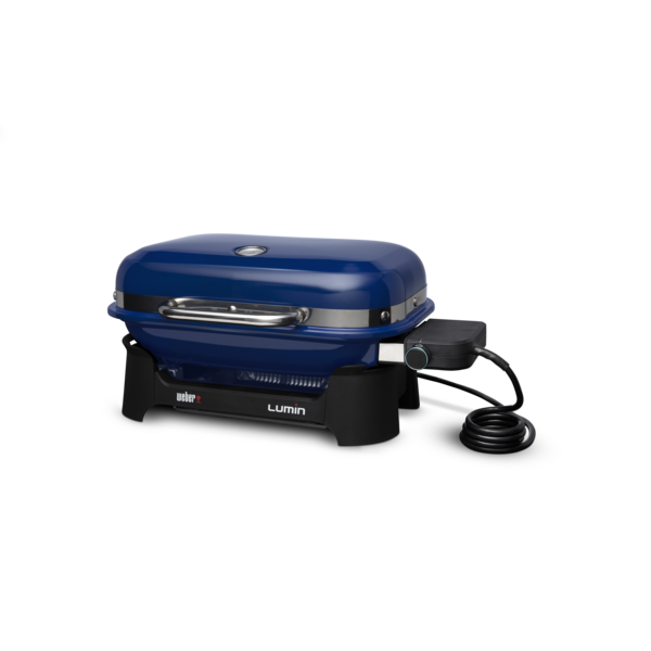 Weber Lumin Compact Electric Grill - Deep Ocean Blue Weber Chilliwack BBQ Supply