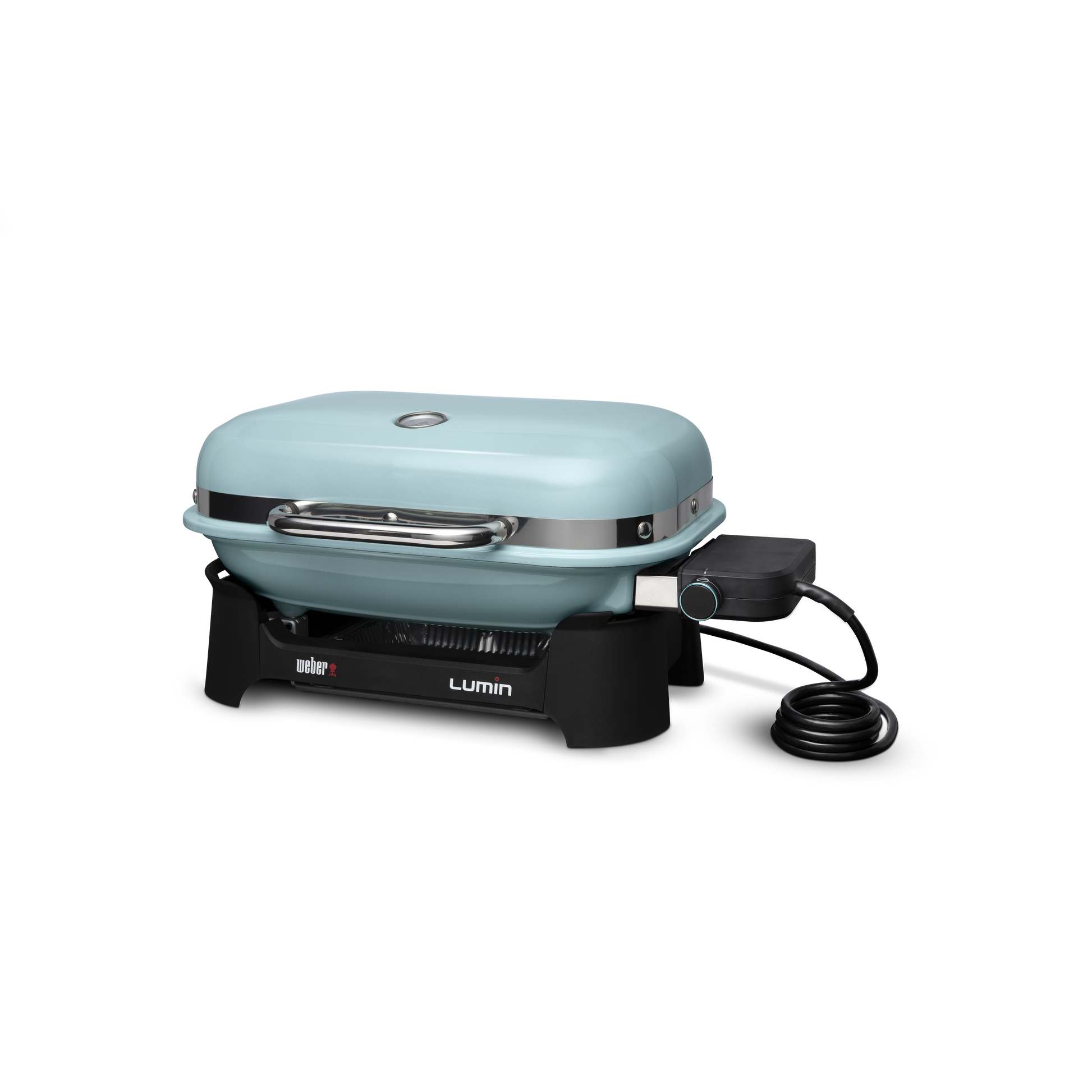 Weber Lumin Compact Electric Grill - Ice Blue Weber Chilliwack BBQ Supply