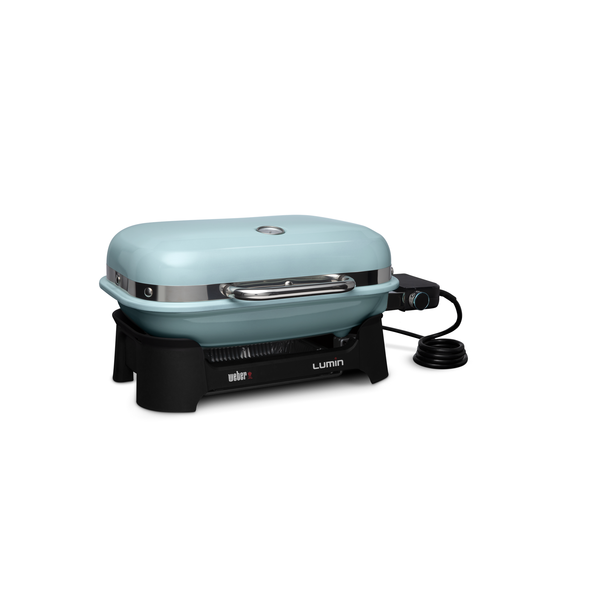 Weber Lumin Compact Electric Grill - Seafoam Green Weber Chilliwack BBQ Supply