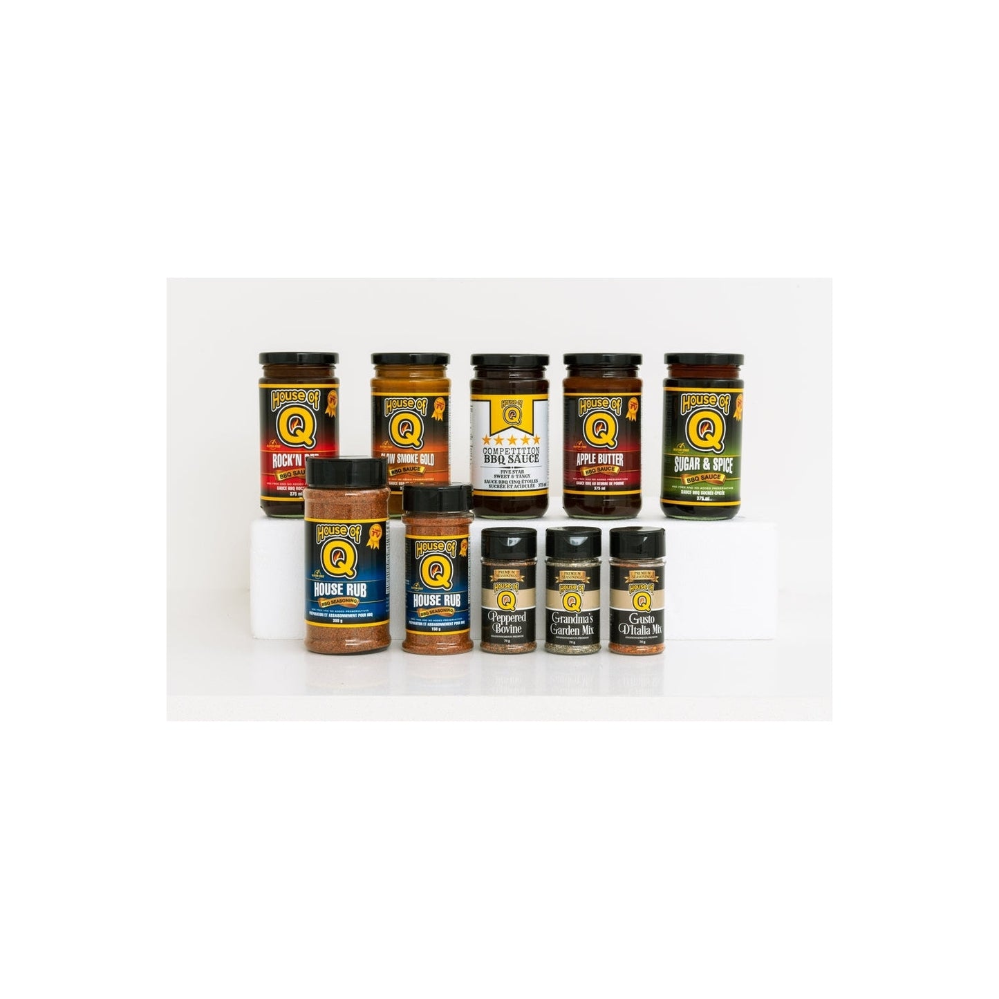 House of Q Five Star Competition BBQ Sauce 375ml jar House of Q Chilliwack BBQ Supply