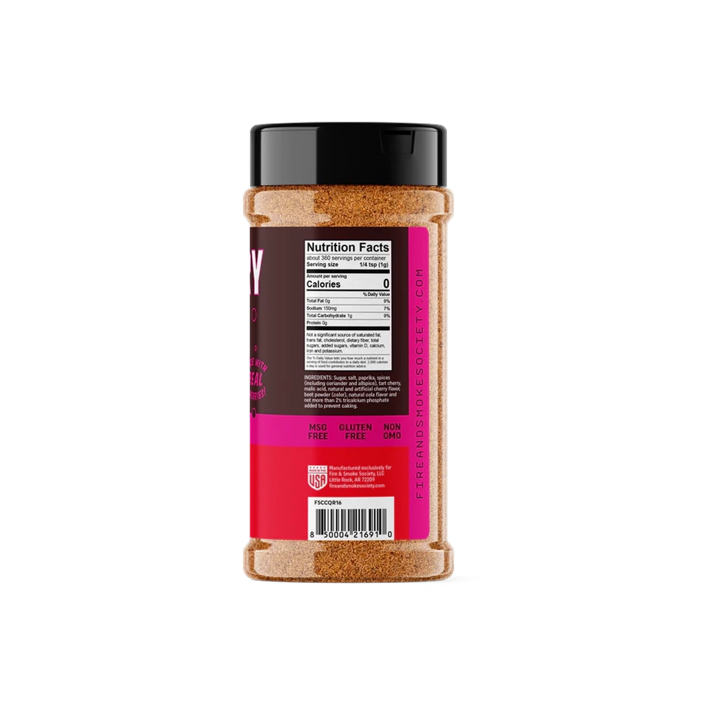 Fire & Smoke Society Cherry Cola BBQ Rub Fire & Smoke Society Chilliwack BBQ Supply