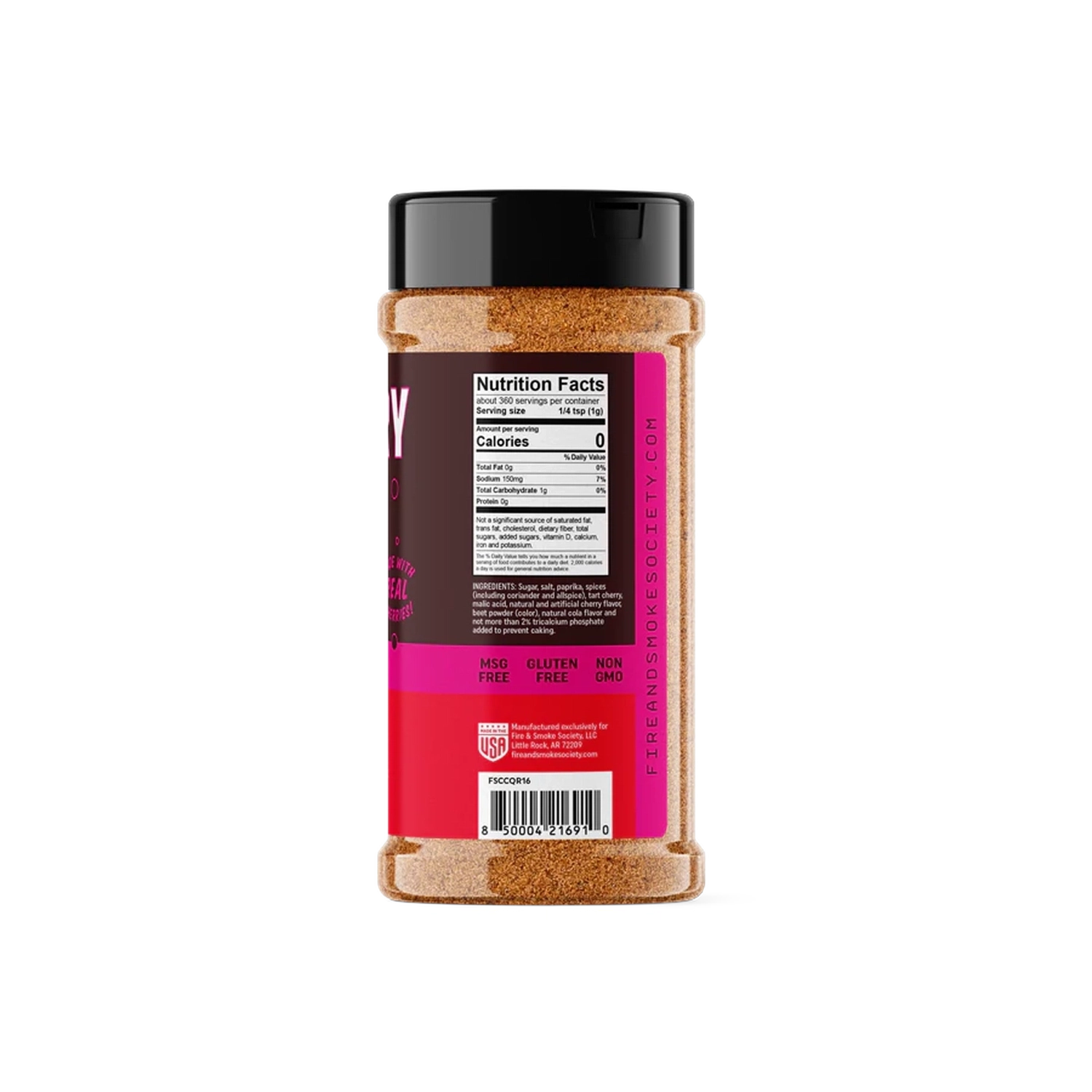 Fire & Smoke Society Cherry Cola BBQ Rub Fire & Smoke Society Chilliwack BBQ Supply