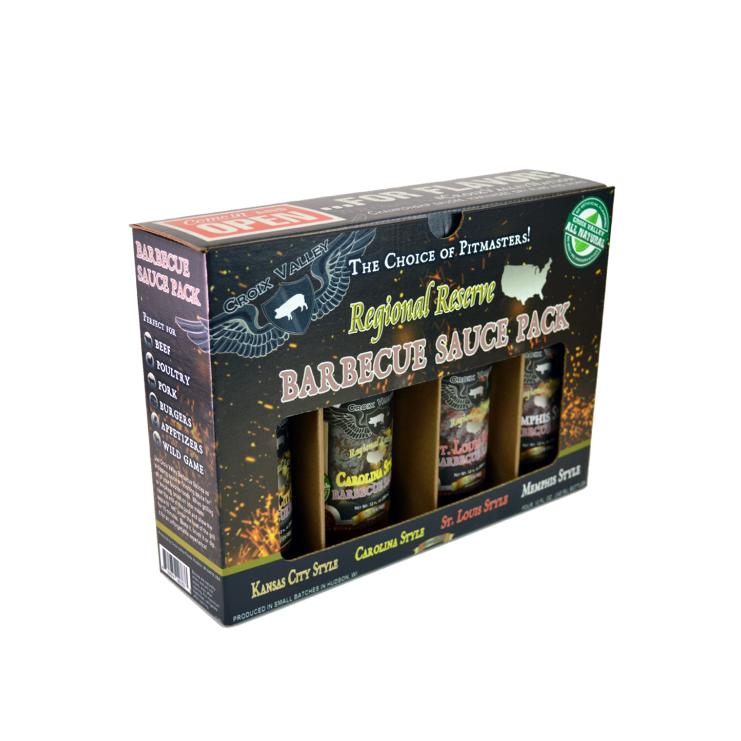 Croix Valley Foods Regional Sauce Gift Pack Croix Valley Foods Chilliwack BBQ Supply