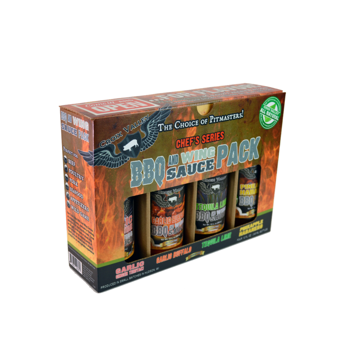 Croix Valley Foods Wing Sauce Gift Pack Croix Valley Foods Chilliwack BBQ Supply