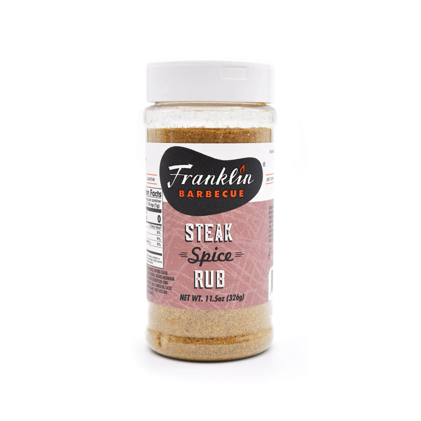 Franklin BBQ Spice Rubs 11.5 oz Franklin Chilliwack BBQ Supply