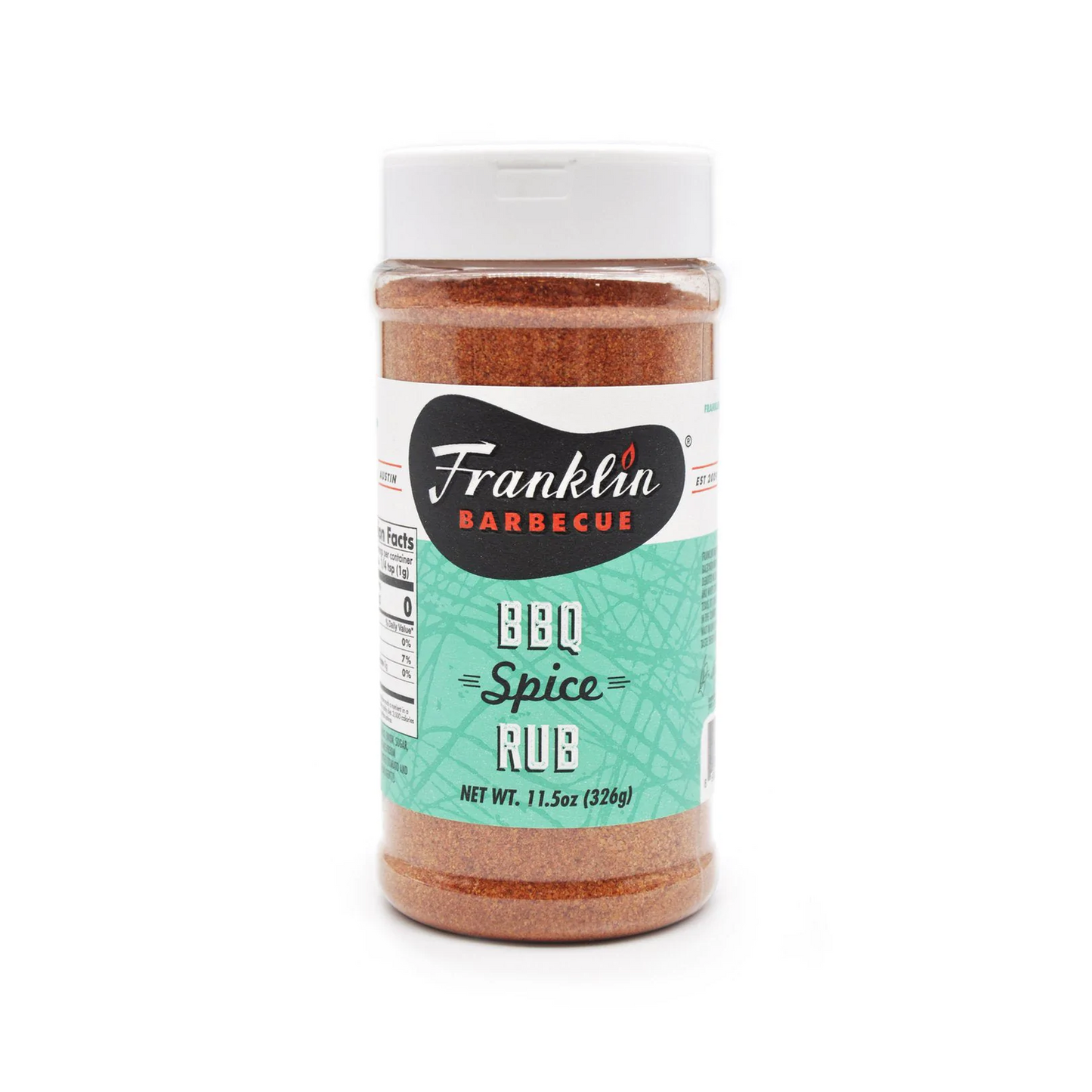Franklin BBQ Spice Rubs 11.5 oz Franklin Chilliwack BBQ Supply