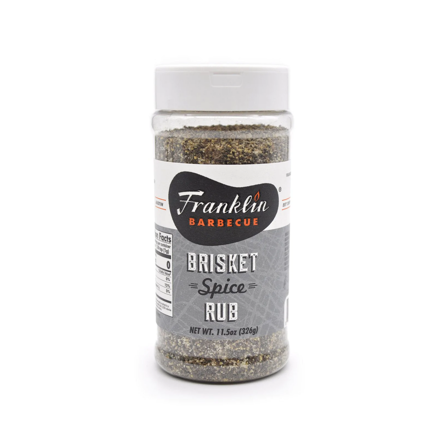 Franklin BBQ Spice Rubs 11.5 oz Franklin Chilliwack BBQ Supply
