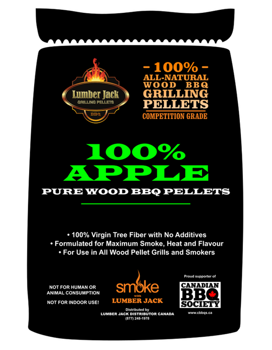 Lumber Jack 100% Apple BBQ Pellets 20 LB Lumber Jack Chilliwack BBQ Supply