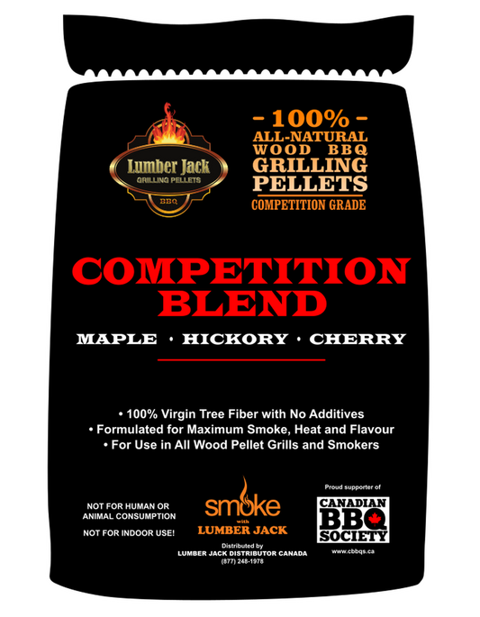 Lumber Jack Competition Blend BBQ Pellets 40 lbs Lumber Jack Chilliwack BBQ Supply