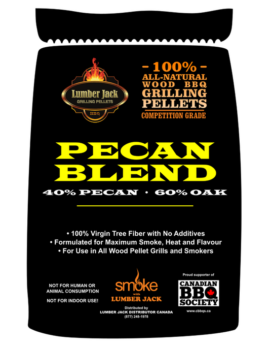 Lumber Jack Pecan Blend BBQ Pellets 20 lbs Lumber Jack Chilliwack BBQ Supply