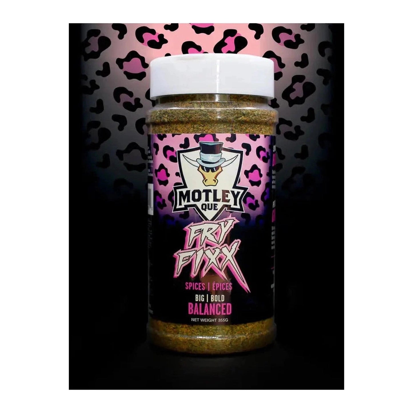 Motley Que Fry Fixx 355 g Motley Que Chilliwack BBQ Supply