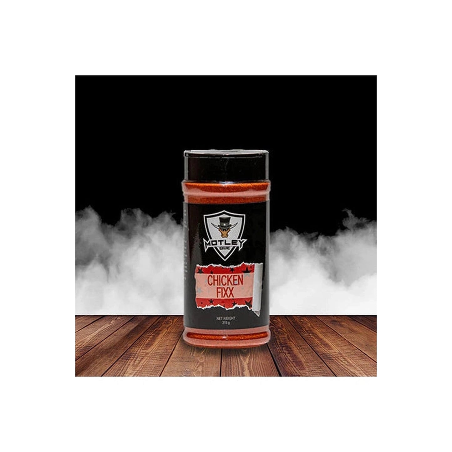 Motley Que Chicken Fixx 315 g Motley Que Chilliwack BBQ Supply