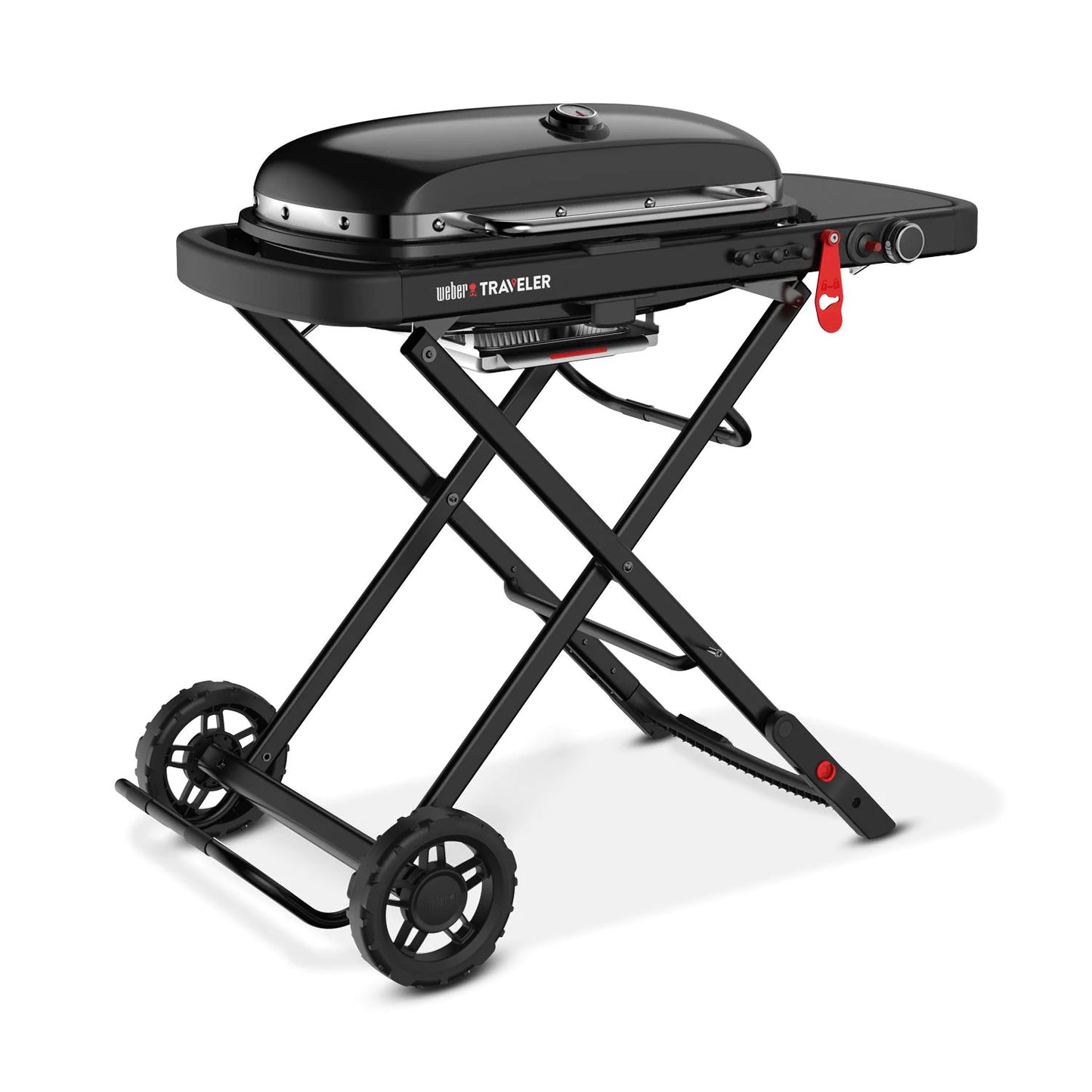Weber Traveler Portable Gas Grill Stealth Edition Weber Chilliwack BBQ Supply