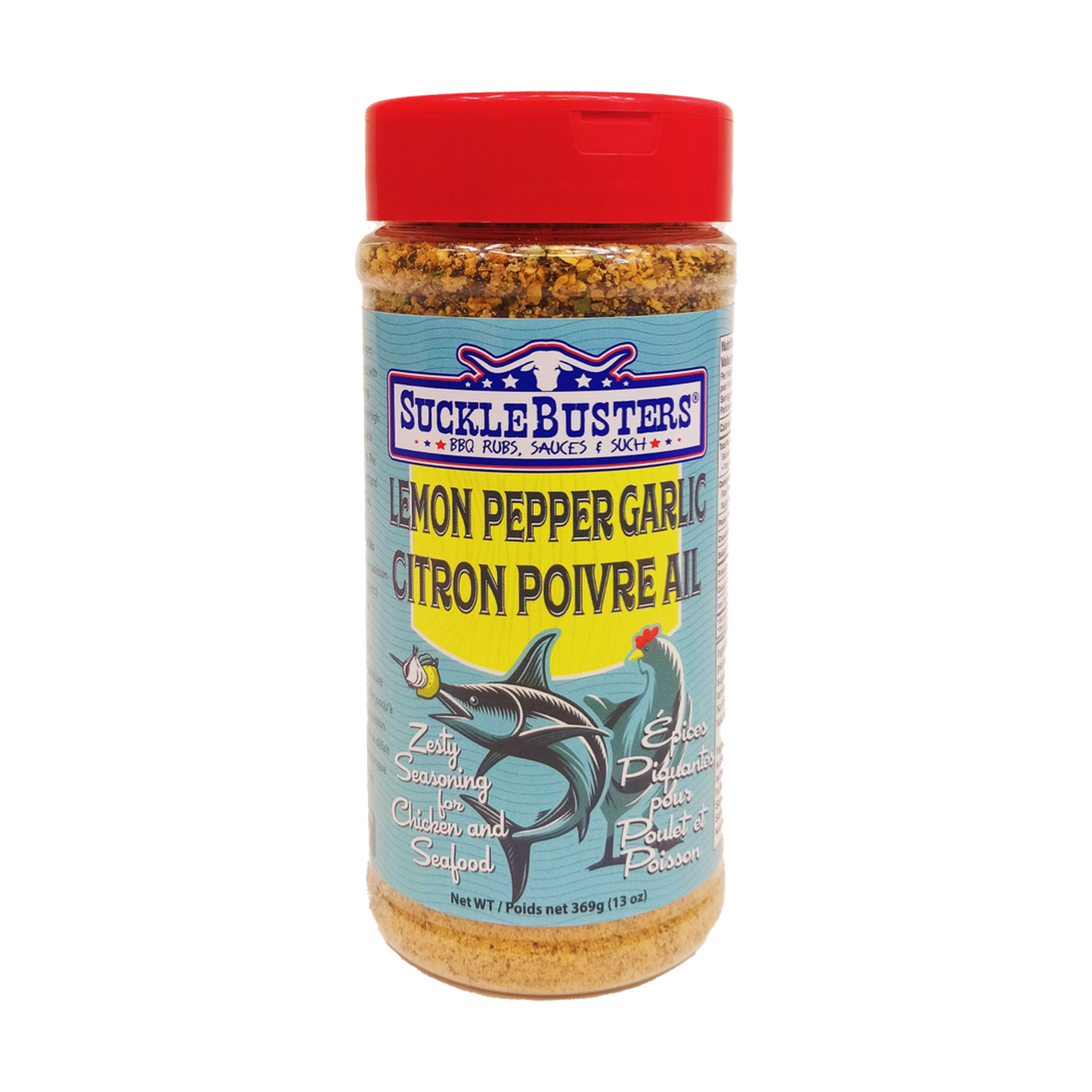 Sucklebusters Lemon Pepper Garlic Seafood Rub Suckle Busters Chilliwack BBQ Supply