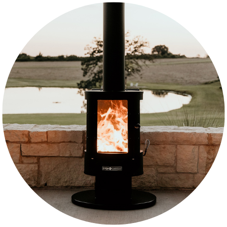 Even Embers Wood Pellet Patio Heater Even Embers Chilliwack BBQ Supply