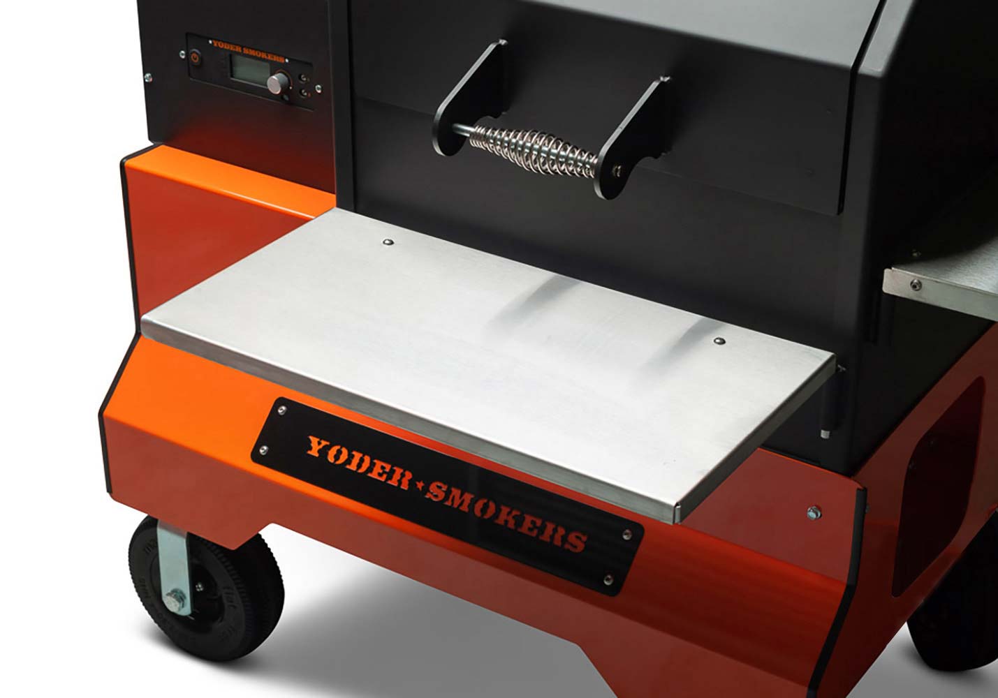 Yoder Smokers YS640S Competition Pellet Grill w/ Stainless Steel Shelves Yoder Smokers Chilliwack BBQ Supply