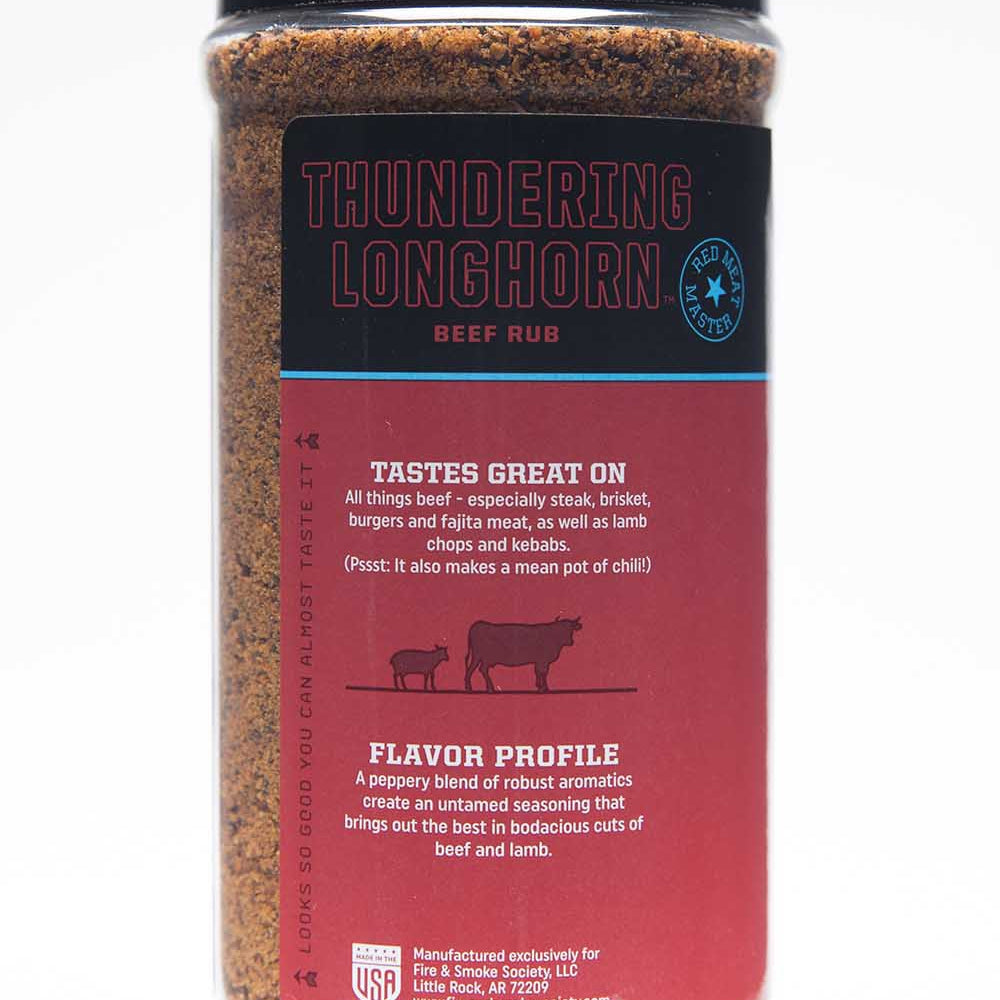 Fire & Smoke Society Thundering Longhorn Beef Rub Fire & Smoke Society Chilliwack BBQ Supply