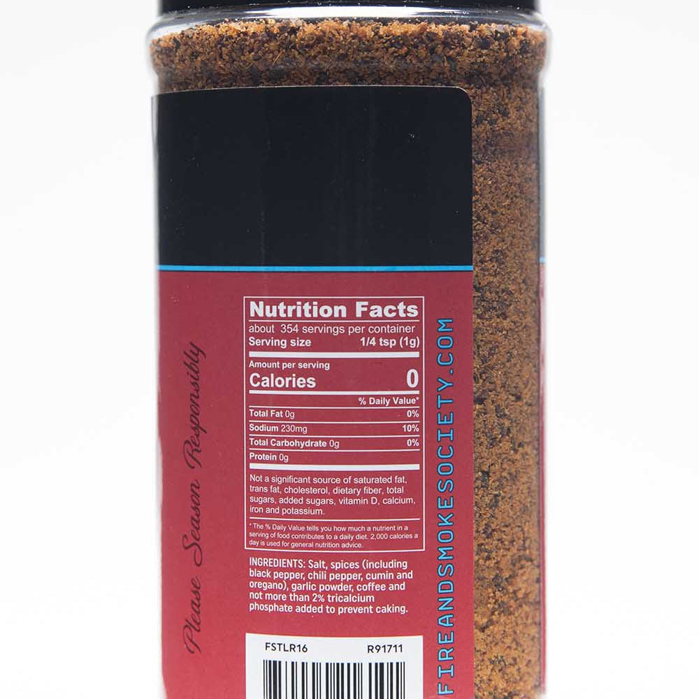 Fire & Smoke Society Thundering Longhorn Beef Rub Fire & Smoke Society Chilliwack BBQ Supply