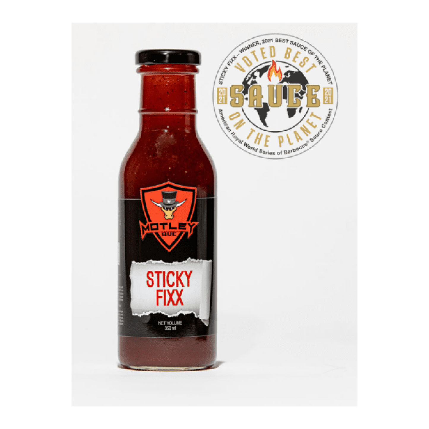 Motley Que Sticky Fixx 350ml Motley Que Chilliwack BBQ Supply