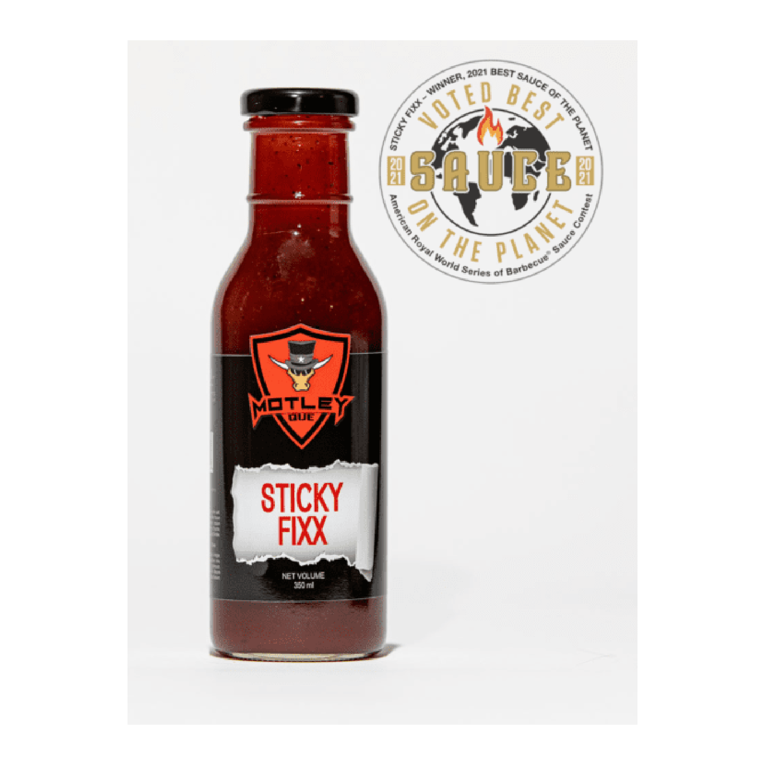 Motley Que Sticky Fixx 350ml Motley Que Chilliwack BBQ Supply