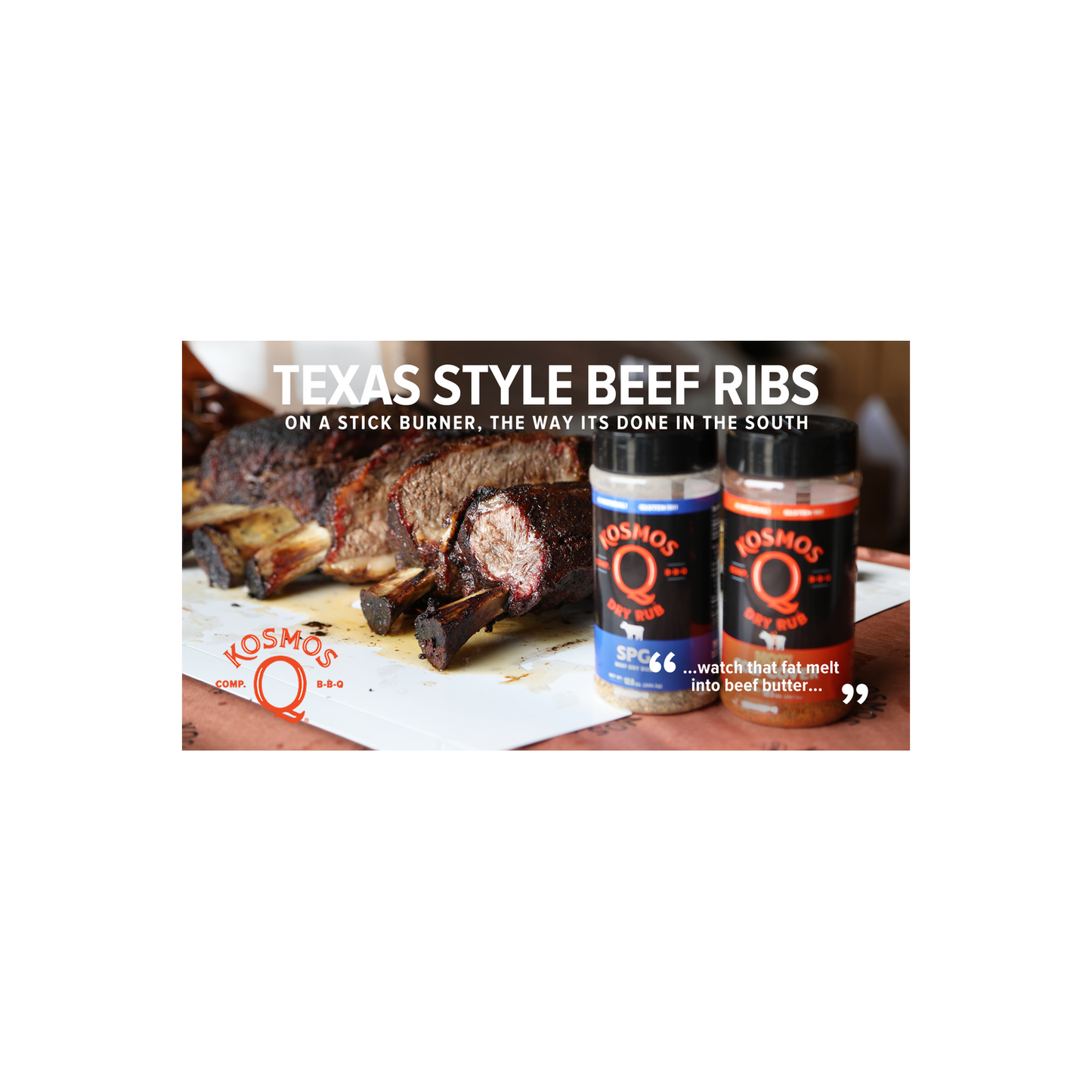 Kosmos Q SPG Beef BBQ Dry Rub 12 oz Kosmos Q Chilliwack BBQ Supply