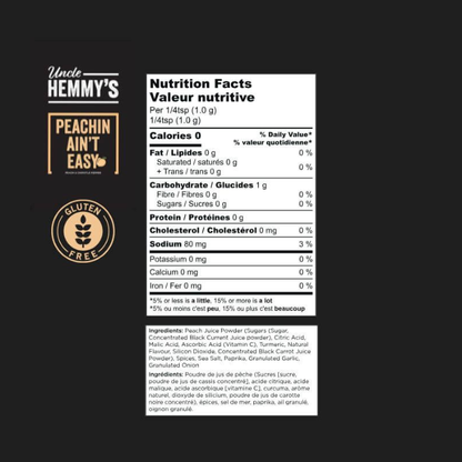Uncle Hemmy's Peachin’ Ain’t Easy – Peach BBQ Rub