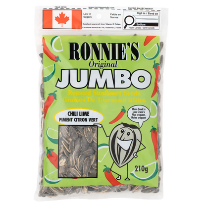 Ronnie’s Jumbo Roasted Sunflower Seeds