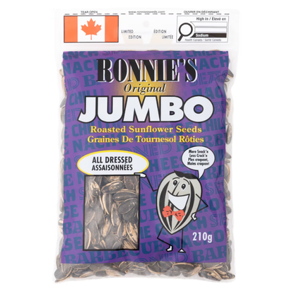 Ronnie’s Jumbo Roasted Sunflower Seeds
