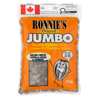 Ronnie’s Jumbo Roasted Sunflower Seeds