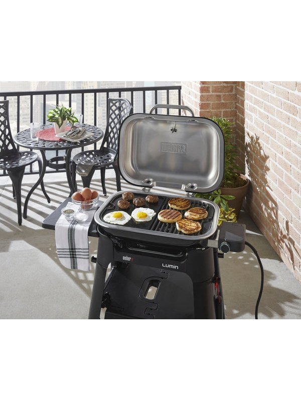 Weber Griddle – Lumin Compact Electric Grill Weber Chilliwack BBQ Supply