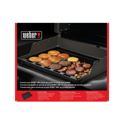 Weber Spirit Full-Size Griddle – 300 series Weber Chilliwack BBQ Supply