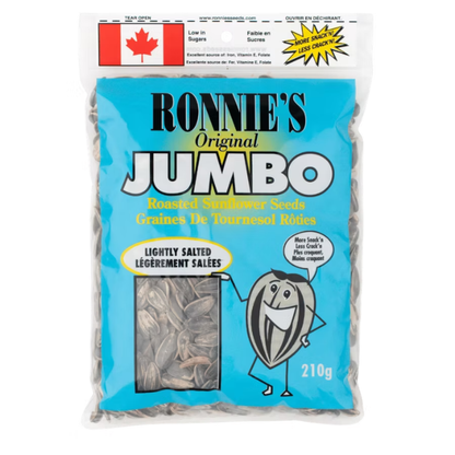 Ronnie’s Jumbo Roasted Sunflower Seeds