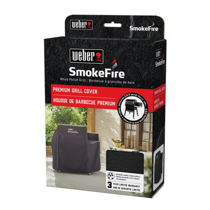 Premium Grill Cover Compatible with SmokeFire EX4/EPX4/ELX4 Wood Fired Pellet Grill