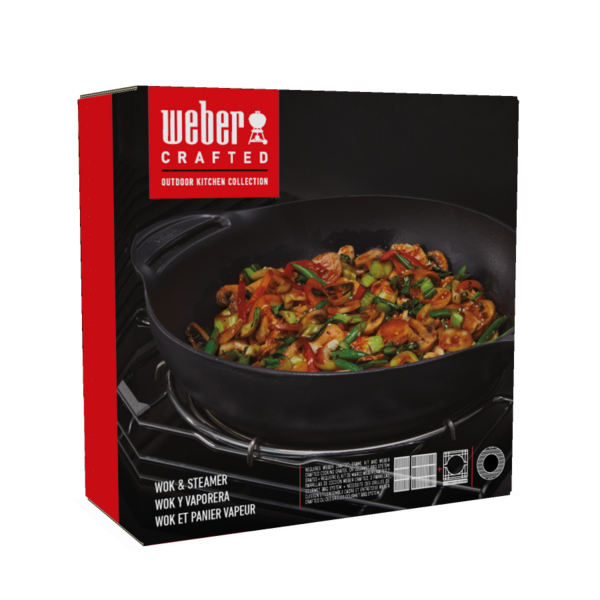 WEBER CRAFTED Wok & Steamer