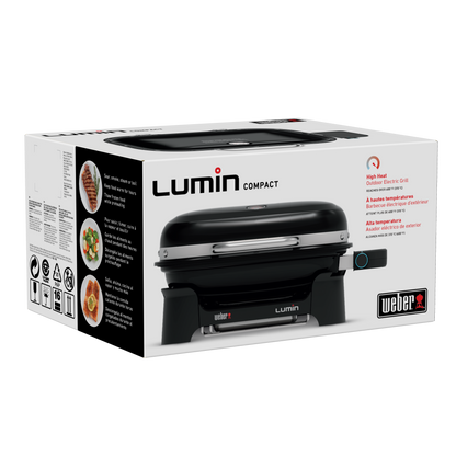 Weber Lumin Compact Electric Grill - Golden Yellow Weber Chilliwack BBQ Supply
