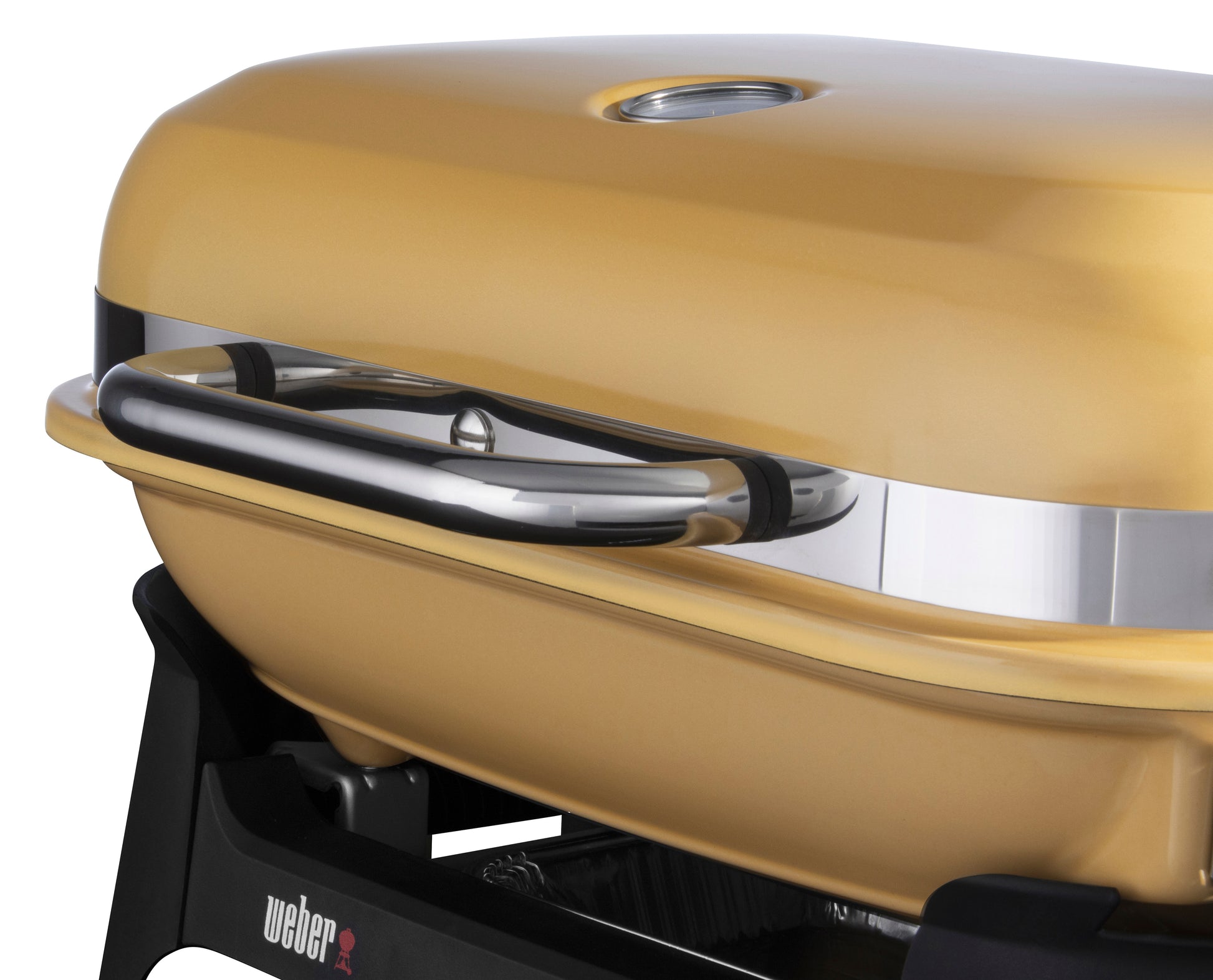 Weber Lumin Compact Electric Grill - Golden Yellow Weber Chilliwack BBQ Supply