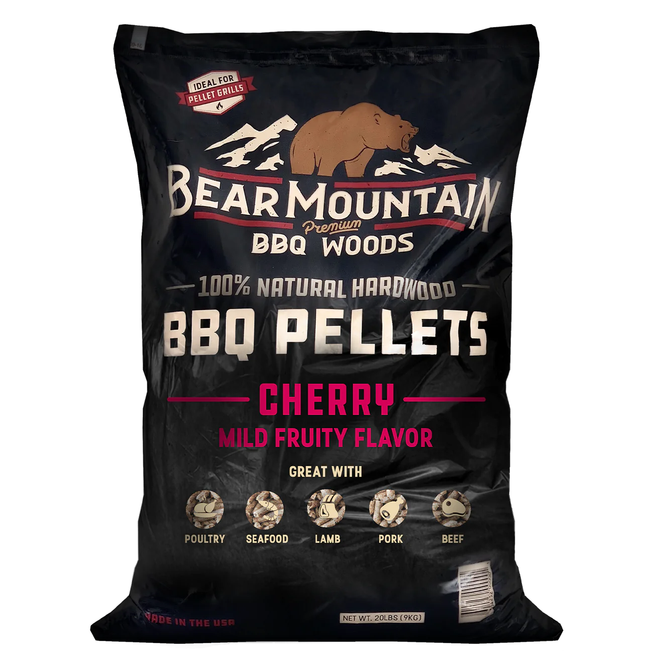 Bear Mountain Cherry Wood  Pellets 20 lbs