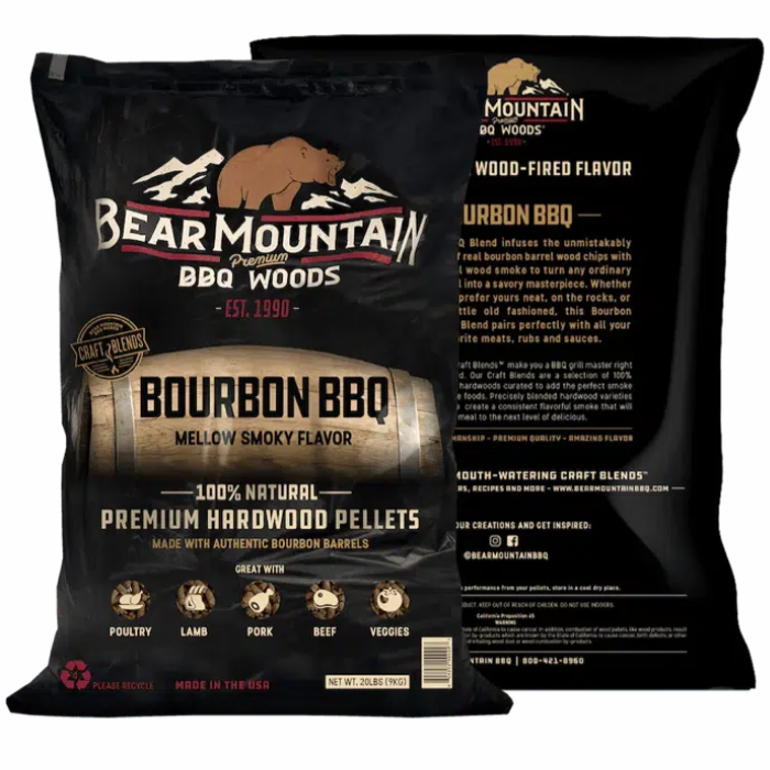 Bear Mountain Boubon BBQ Pellets