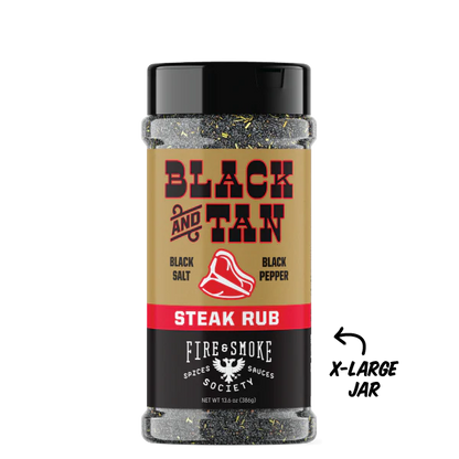 Fire & Smoke Society Black & Tan Steak Rub