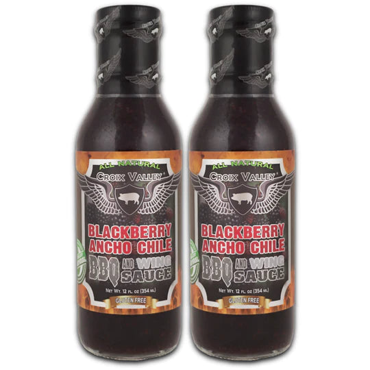 Croix Valley Blackberry Ancho Chili BBQ & Wing Sauce