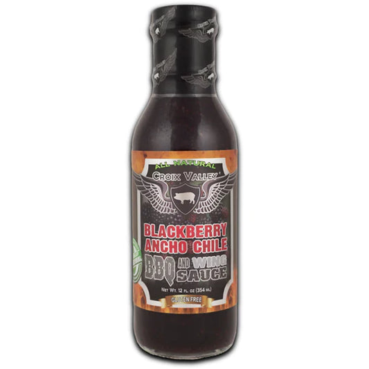 Croix Valley Blackberry Ancho Chili BBQ & Wing Sauce