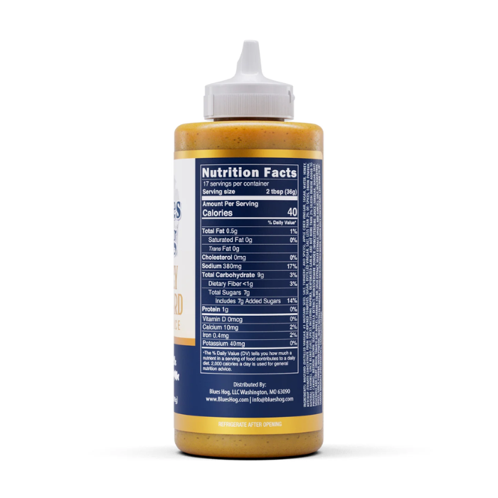 Blues Hog Honey Mustard BBQ Sauce – Sweet & Tangy Gourmet Sauce