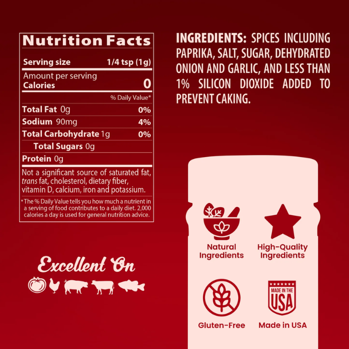 Blues Hog Original Dry Rub Seasoning – Southern-Style BBQ Rub